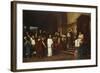 Christ in Front of Pontius Pilate, 1881-Mihaly Munkacsy-Framed Giclee Print