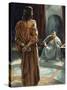 Christ in Front of Pontius Pilate-Henry Coller-Stretched Canvas
