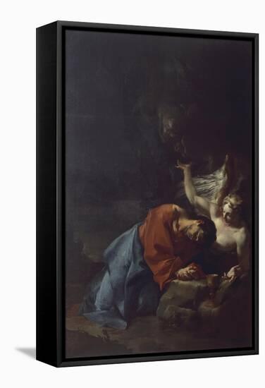 Christ in Garden, Circa 1750-Paul Troger-Framed Stretched Canvas