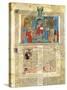 Christ in Glory, Miniature from Decrees-null-Stretched Canvas