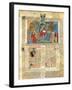 Christ in Glory, Miniature from Decrees-null-Framed Giclee Print