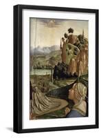 Christ in Glory with Saints, Detail of the Landscape, 1492-Domenico Ghirlandaio-Framed Giclee Print