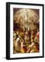 Christ in Glory with Sts Agnes and Helena, 16th Century-Giovanni Battista Naldini-Framed Giclee Print