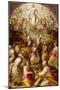 Christ in Glory with Sts Agnes and Helena, 16th Century-Giovanni Battista Naldini-Mounted Giclee Print