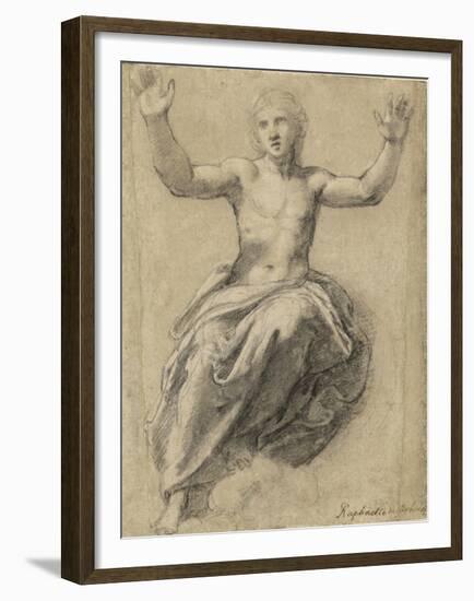 Christ in Glory-Raffaello Sanzio-Framed Art Print