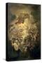 Christ in Glory-Luca Giordano-Stretched Canvas