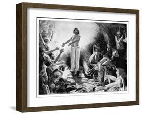 Christ in Hades, 1899-JF Weber-Framed Giclee Print