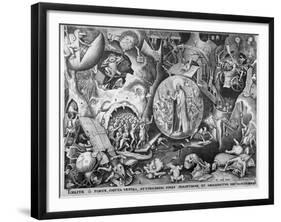 Christ in Hell, C.1561-Pieter Bruegel the Elder-Framed Giclee Print