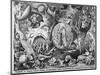 Christ in Hell, C.1561-Pieter Bruegel the Elder-Mounted Giclee Print