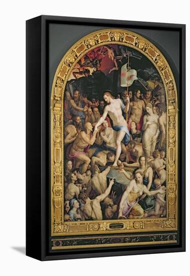 Christ in Limbo, 1552-Agnolo Bronzino-Framed Stretched Canvas