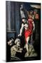 Christ in Limbo, 1867-1869 (Oil on Canvas)-Paul Cezanne-Mounted Giclee Print