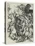 Christ in Limbo-Martin Schongauer-Stretched Canvas