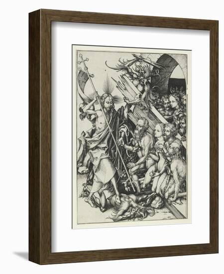 Christ in Limbo-Martin Schongauer-Framed Giclee Print