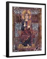 Christ in Majesty - Carolingian Illumination, 8Th Cent.-null-Framed Photographic Print