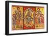 Christ in Majesty Surrounded by the Twelve Apostles-null-Framed Giclee Print
