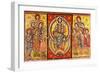 Christ in Majesty Surrounded by the Twelve Apostles-null-Framed Giclee Print