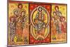 Christ in Majesty Surrounded by the Twelve Apostles-null-Mounted Giclee Print