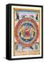 Christ in Majesty with Angels and the Four Evangelists-null-Framed Stretched Canvas