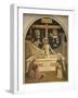 Christ in Pieta Between Mary and St Dominic-null-Framed Giclee Print