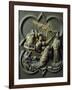 Christ in Storm, Bronze Panel-Lorenzo Ghiberti-Framed Giclee Print