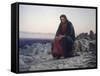 Christ in the Desert, 1872-Iwan Kramskoi-Framed Stretched Canvas