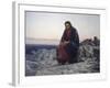 Christ in the Desert, 1872-Iwan Kramskoi-Framed Giclee Print