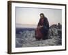 Christ in the Desert, 1872-Iwan Kramskoi-Framed Giclee Print