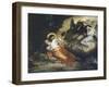 Christ in the Garden of Gethsemane, 1824-27-Eugene Delacroix-Framed Giclee Print