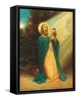 Christ In The Garden Of Gethsemane, 1889-Phillip Richard Morris-Framed Stretched Canvas
