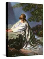 Christ in the Garden of Gethsemane by Heinrich Hofmann, 1930S-Heinrich Hofmann-Stretched Canvas