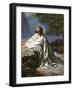 Christ in the Garden of Gethsemane by Heinrich Hofmann, 1930S-Heinrich Hofmann-Framed Premium Giclee Print