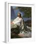 Christ in the Garden of Gethsemane by Heinrich Hofmann, 1930S-Heinrich Hofmann-Framed Premium Giclee Print