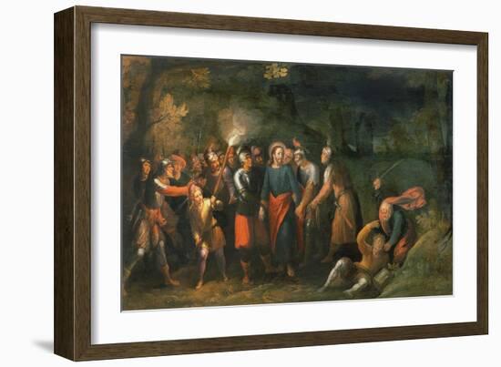 Christ in the Garden of Gethsemane-Hans Jordaens III-Framed Giclee Print