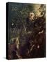 Christ in the Garden of Gethsemane-Jacopo Robusti Tintoretto-Stretched Canvas