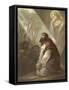 Christ in the Garden of Gethsemane-null-Framed Stretched Canvas