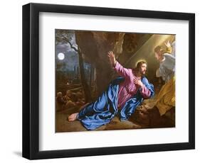 Christ in the Garden of Olives, 1646-50-Philippe De Champaigne-Framed Giclee Print