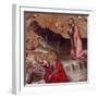 Christ in the Garden of Olives, an Angel Is Holding Communion-null-Framed Giclee Print