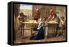 Christ in the House of His Parents (The Carpenter's Shop)-John Everett Millais-Framed Stretched Canvas