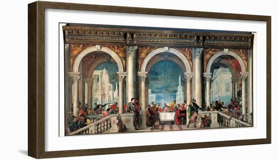 Christ in the House of Levi-Veronese-Framed Photographic Print