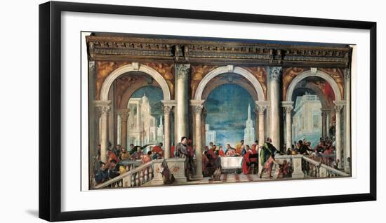 Christ in the House of Levi-Veronese-Framed Photographic Print
