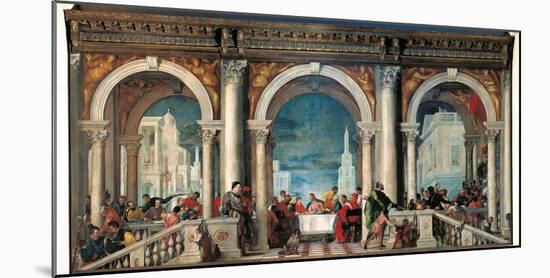Christ in the House of Levi-Veronese-Mounted Photographic Print
