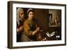 Christ in the House of Martha and Mary, 1629-1630-Diego Velazquez-Framed Premium Giclee Print