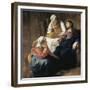 Christ in the House of Martha and Mary-Johannes Vermeer-Framed Giclee Print