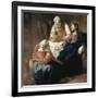 Christ in the House of Martha and Mary-Johannes Vermeer-Framed Giclee Print