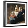 Christ in the House of Martha and Mary-Johannes Vermeer-Framed Giclee Print