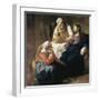 Christ in the House of Martha and Mary-Johannes Vermeer-Framed Giclee Print