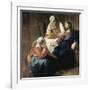 Christ in the House of Martha and Mary-Johannes Vermeer-Framed Giclee Print