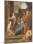 Christ in the House of Martha and Mary-Jean-Baptiste Jouvenet-Mounted Giclee Print
