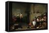 Christ in the House of Martha and Mary-Pieter De Bloot-Framed Stretched Canvas