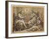 Christ in the House of Martha and Mary-Giorgio Vasari-Framed Giclee Print